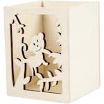 Pennställ Creativ Company Apa HxL 10x8 cm 1 St