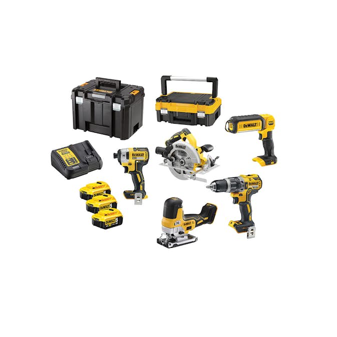 Verktygspaket Dewalt DCK500P3T-QW 5 delar