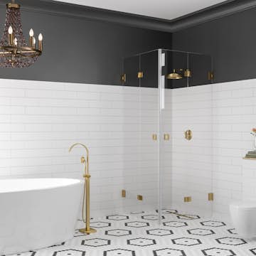 Duschhörn Hietakari Vetro 546 Vikbara Dörrar