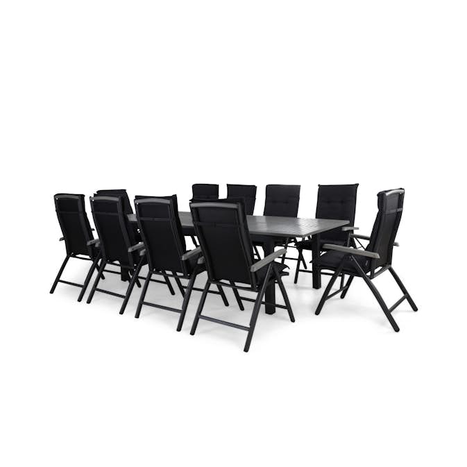 Matgrupp Utomhus Comfort Garden Monaco 220-280 Lyx 10 inkl. Dynor