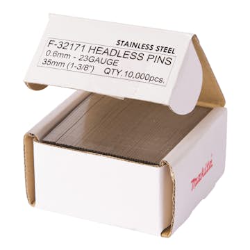 Spik Makita Rostfri 0,6x35 mm 10 000 st