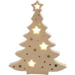 Pappfigur Creativ Company med Inbyggt Ljus Julgran 27x4x21,5 cm 1 St