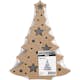 Pappfigur Creativ Company med Inbyggt Ljus Julgran 27x4x21,5 cm 1 St