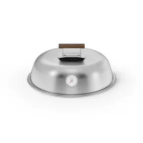 Grillock Muurikka Till Stekhäll 58 cm Rostfritt Stål med Termometer