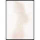 Poster Gallerix Watercolor Faded Brown No1