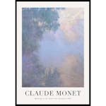 Poster Gallerix Morning On The Seine 1897 By Claude Monet