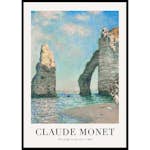Poster Gallerix The Cliffs At Etretat 1885 By Claude Monet