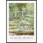 Poster Gallerix Bridge Over A Pond 1899 By Claude Monet