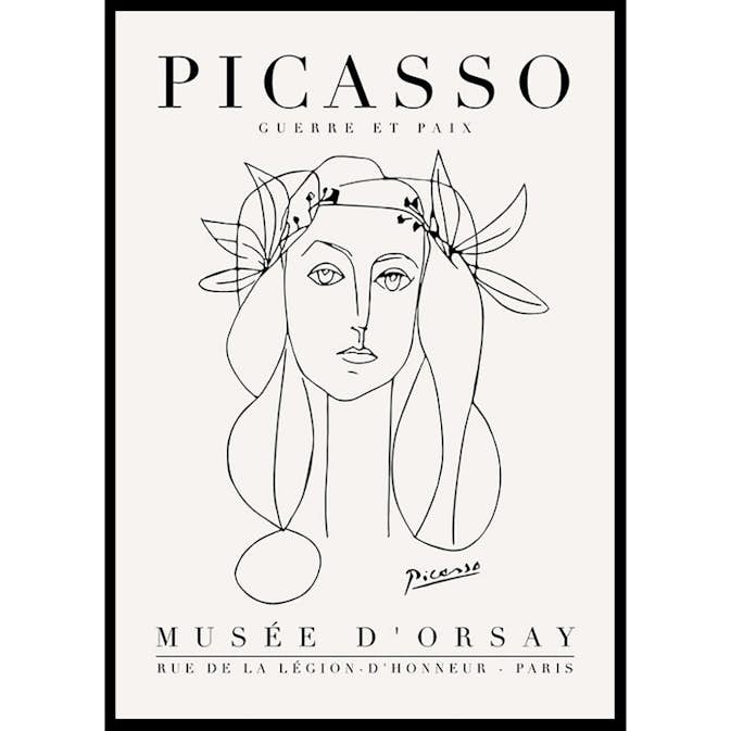 Poster Gallerix Picasso Guerre Et Paix