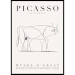 Poster Gallerix Picasso Le Taureau