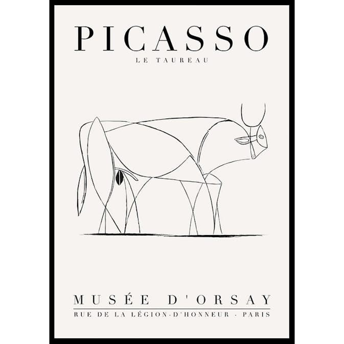Poster Gallerix Picasso Le Taureau