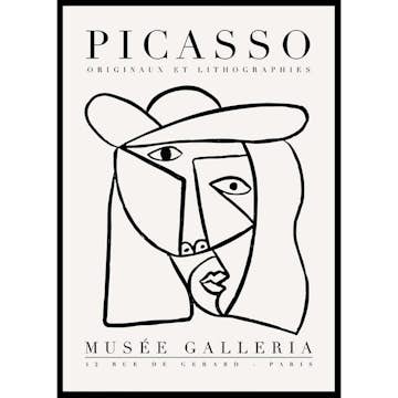 Poster Gallerix Picssso Lithographie No4