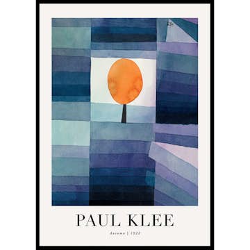 Poster Gallerix Autumn 1922 By Paul Klee