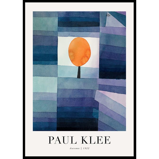 Poster Gallerix Autumn 1922 By Paul Klee