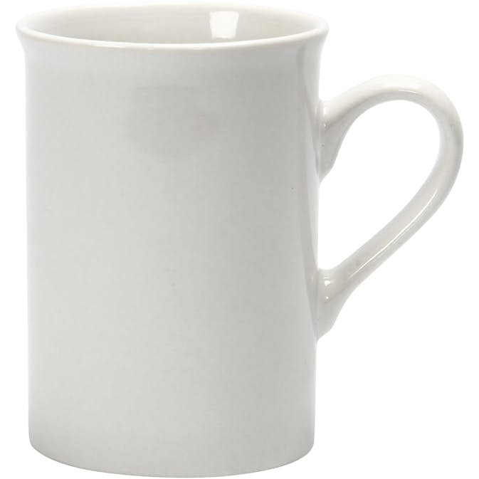 Muggar Creativ Company Vit 10x7,4 cm 2 St/1 Förp