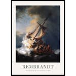 Poster Gallerix The Storm On The Sea Of Galilee By Rembrandt
