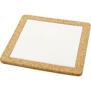 Grytunderlägg Creativ Company med Korkramar Stl 19x19 cm 10 st/1 Låda