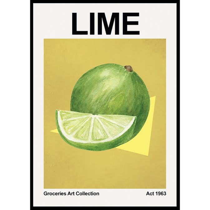 Poster Gallerix Lime Vintage Art