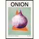 Poster Gallerix Onion Vintage Art