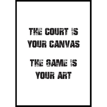 Poster Gallerix The Game Is Your Art