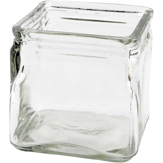 Värmeljushållare Creativ Company Fyrkantiga 10 cm Stl 10X10 cm 12 St/1 Låda