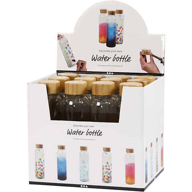 Vattenflaska Creativ Company 22x6,7 cm 500 ml 12 St