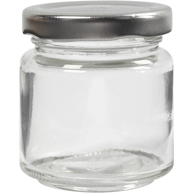 Syltburkar Creativ Company Transparent 12 st/1 Låda