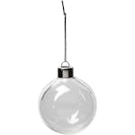 Glaskulor Creativ Company Transparent H 6,9 cm 8 st/1 Förp