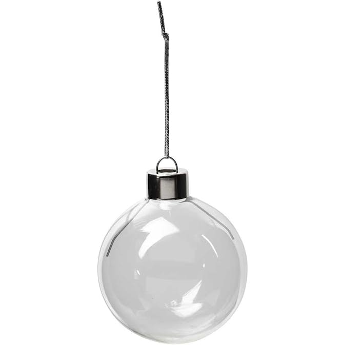 Glaskulor Creativ Company Transparent H 6,9 cm 8 st/1 Förp