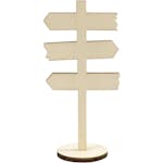 Skylt Creativ Company på fot