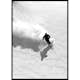 Poster Gallerix Skiing Downhill