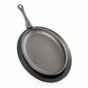 Gjutjärnspanna Napoleon med Plastunderlägg