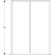 Duschdörr Contura Shower Space Skjutdörr