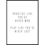 Poster Gallerix Practice And Play