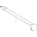 Stabiliseringsstång Contura Shower Showerama Art för Fast Duschvägg