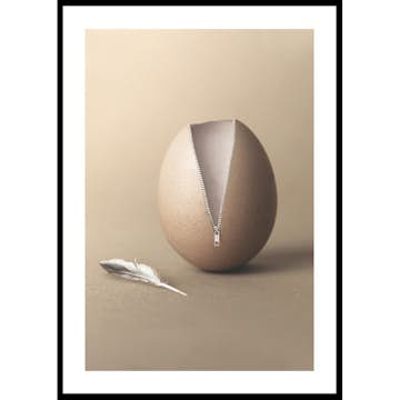 Poster Gallerix Unzipped Egg