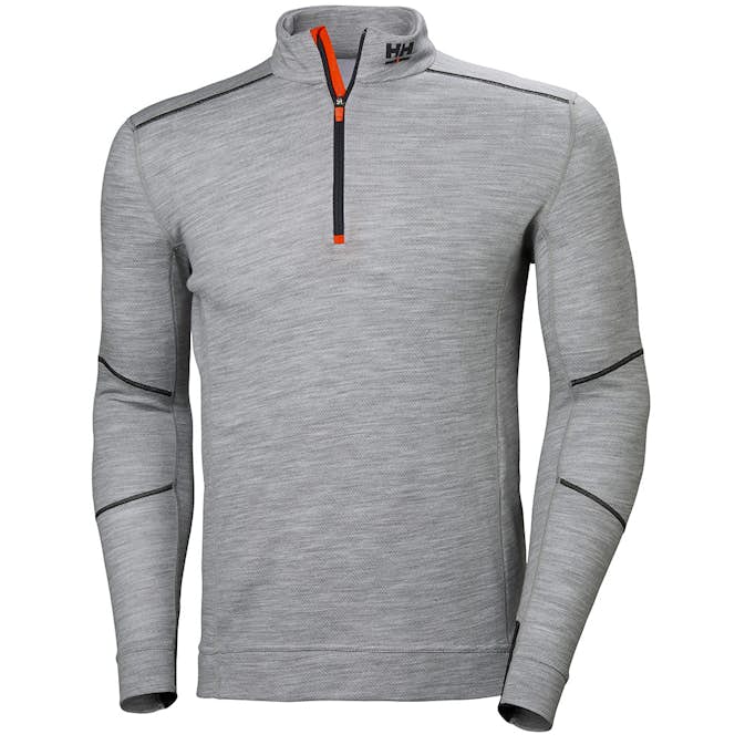 Undertröja Helly Hansen Workwear 75107-570 Kort Dragkedja Lifa Merino
