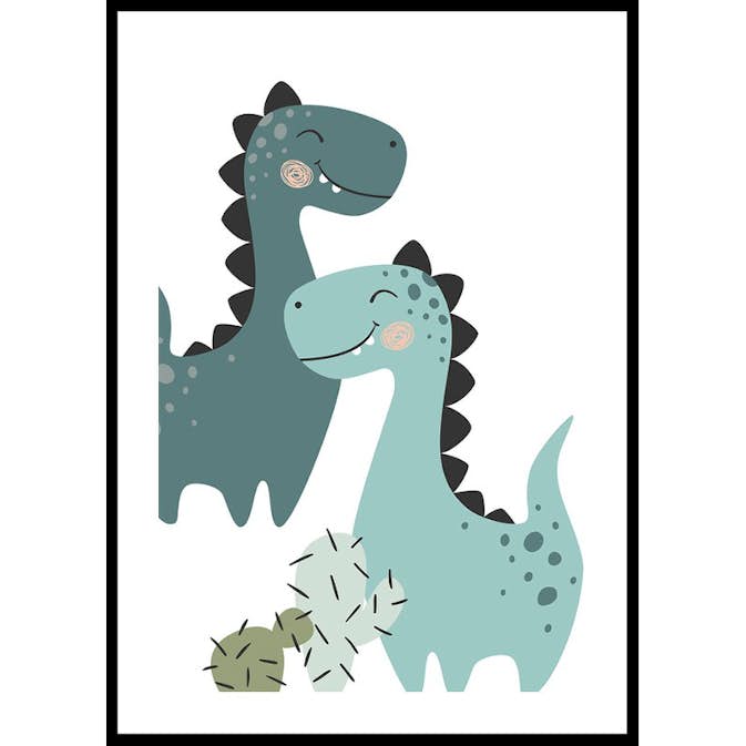 Poster Gallerix Happy Dinosaur Friends