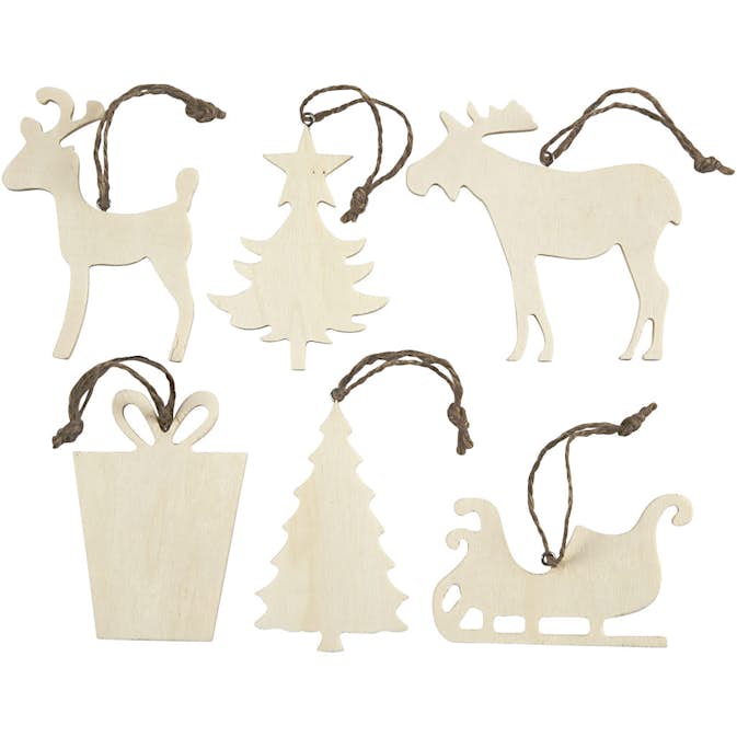 Julhängen Creativ Company Stl 7-9 cm 1 Förp