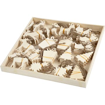 Julhängen Creativ Company Stl 7-9 cm 1 Förp