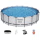 Poolpaket Bestway Steel Pro Max Ø5,49 m ClickConnect