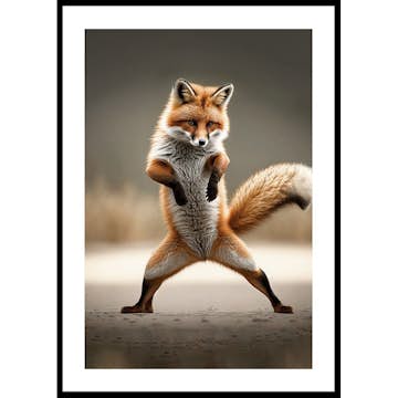 Poster Gallerix Dancing Fox