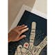 Poster Gallerix Peace And Love Vintage Style