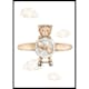 Poster Gallerix Teddy Bear In Airplane