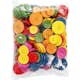 Träknappar Creativ Company Mixade Färger Dia. 25-40 mm 2-4 Hål 144 St/1 Förp
