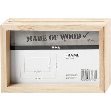 Dubbelram Creativ Company Djup 4 cm Stl 16x11 cm 1 St