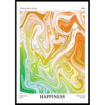 Poster Gallerix Happiness Aesthetic Aura