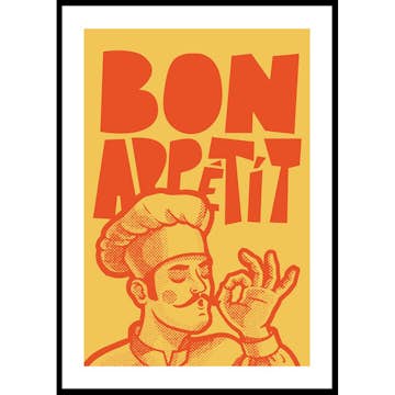 Poster Gallerix Chefs Bon Appetit