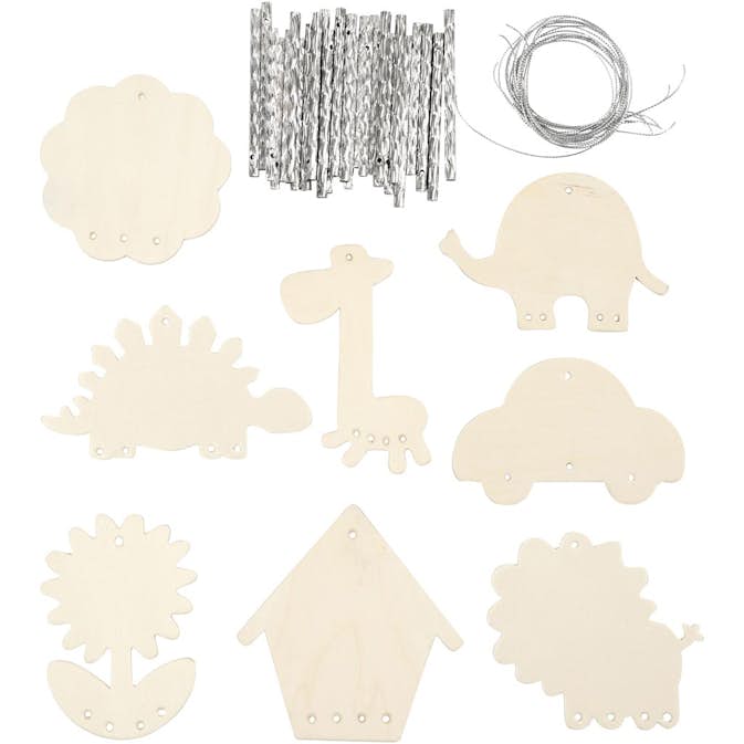 Vindspel Creativ Company Stl 9-14 cm Tjocklek 2 mm 24 St/1 Förp