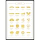 Poster Gallerix Types Of Pasta Guide